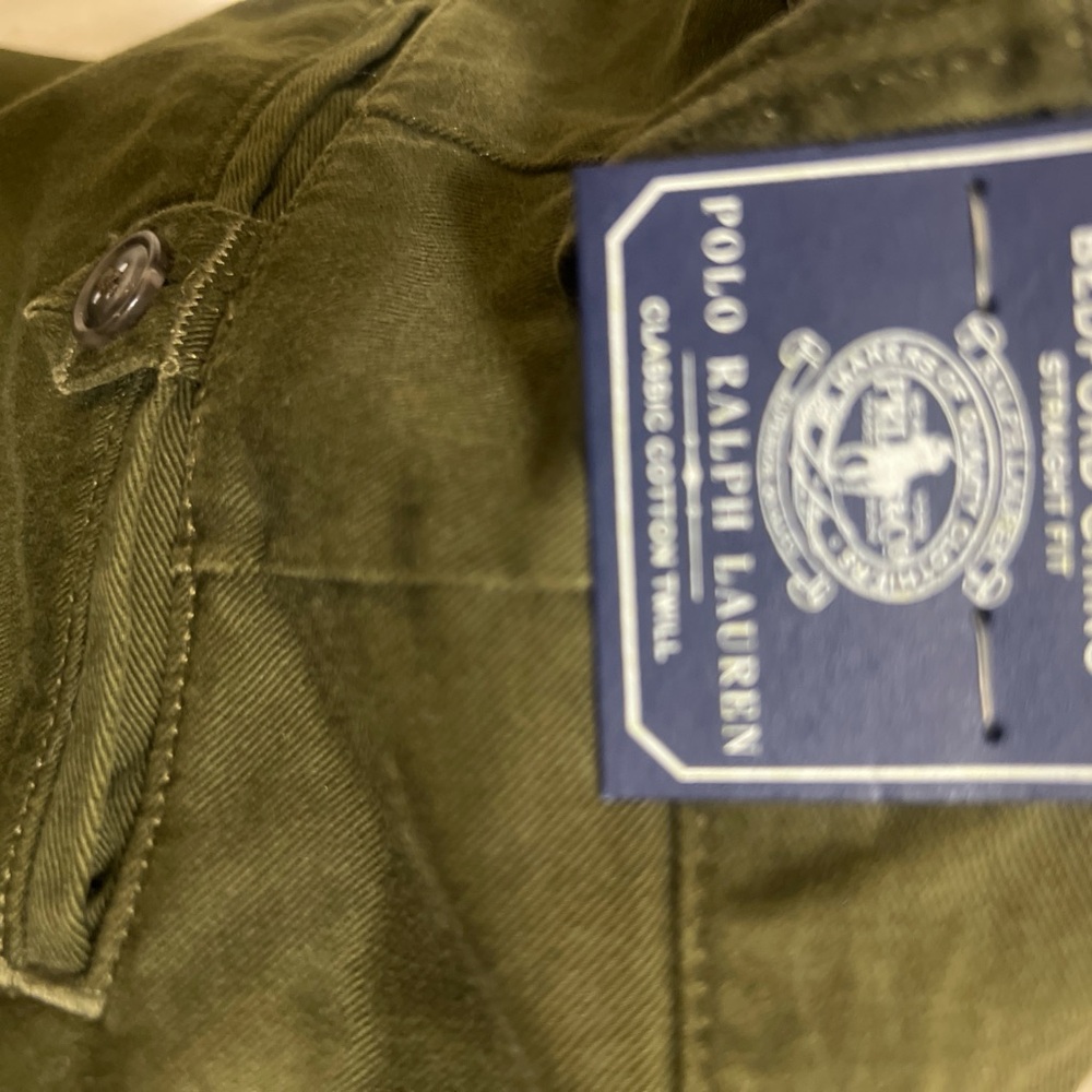 Ralph Lauren Men's Olive Chinos - Picture 6 of 6